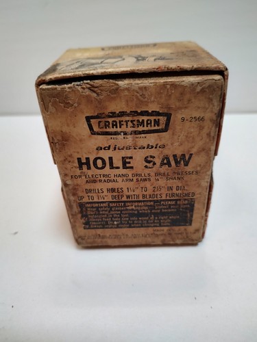 Sierra de agujero ajustable vintage Craftsman #9-2566 - Imagen 5 de 14