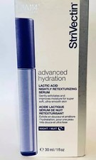 NIB 1oz Strivectin Lactic Advanced Hydration Acid Nightly Retexturizing Serum