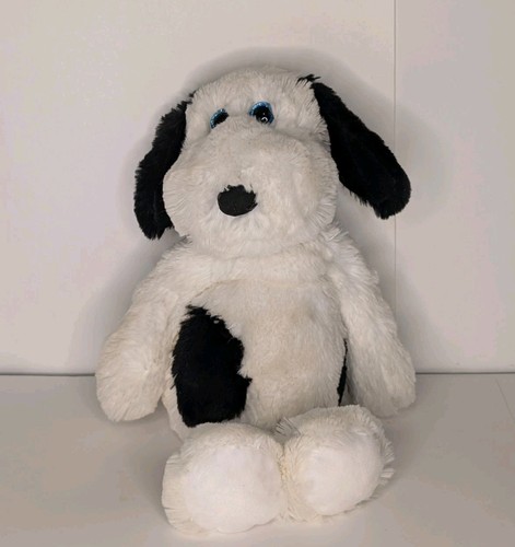 Ty Beanie Attic Treasures Muggy White Black Spots Plush Dog Retired 12" - Picture 1 of 8