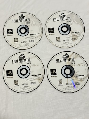Final Fantasy VII 7 + VIII 8 + IX 9 Combo Disc Only (PlayStation 1 PS1) *TESTED* - Picture 10 of 22