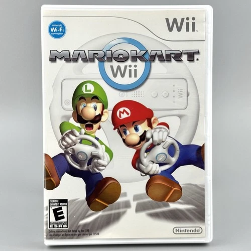 New ListingMario Kart Wii (Nintendo Wii, 2008) With Insert, Tested - Acceptable