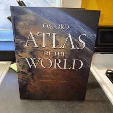 Oxford Atlas of The World 16th Edition Hardback Book