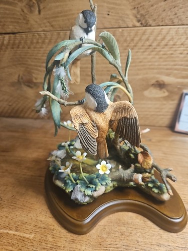 COUNTRY ARTISTS / LIMITED EDITION 422/2500 / Reflections OF SPRING / Willow Tit - Foto 4 di 12