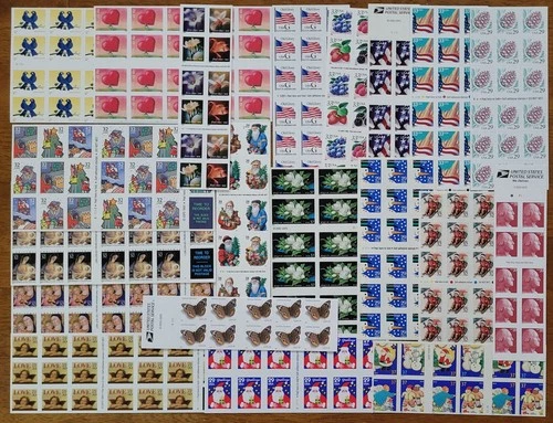 US Stamps Self Adhesive Booklets  Collection- Lot Of 20 Complete MNH- FV $122.14