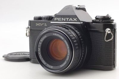 Working 【N Mint 】 Pentax MV-1 MV1 Black Film SLR & SMC M