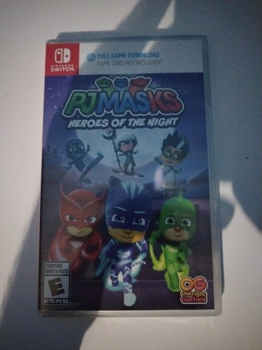 Pj Masks Heroes of The Night - Nintendo Switch Video Game New Sealed - Picture 1 of 2
