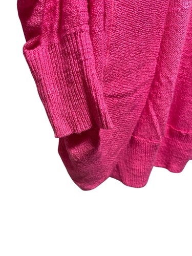 Lilly Pulitzer Amelia Cardigan Sweater Size XL Pink Open Front Viscosse Blend - Picture 3 of 8