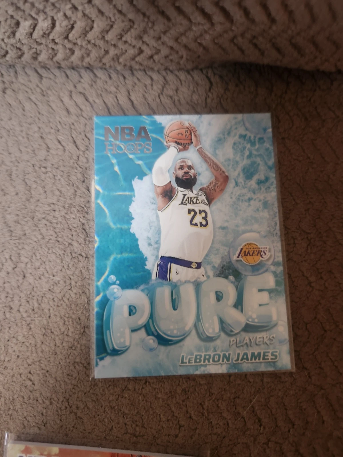 Lebron James trading card
