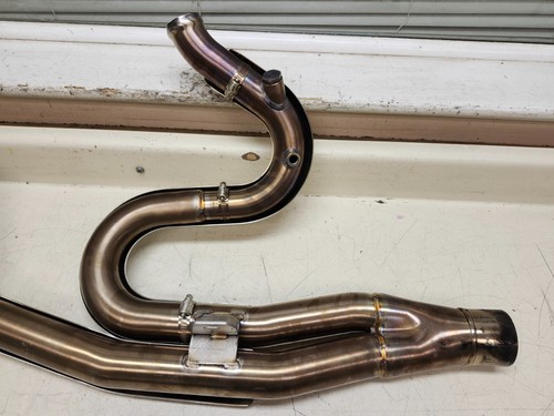 17-Up Tab Performance Harley Touring Models Exhaust Header Muffler For Bam Stick - Foto 6 di 11