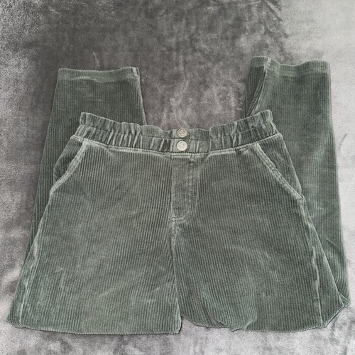 Abercrombie Kids Corduroy Pants SZ 9/10 Green Boys - Picture 10 of 12