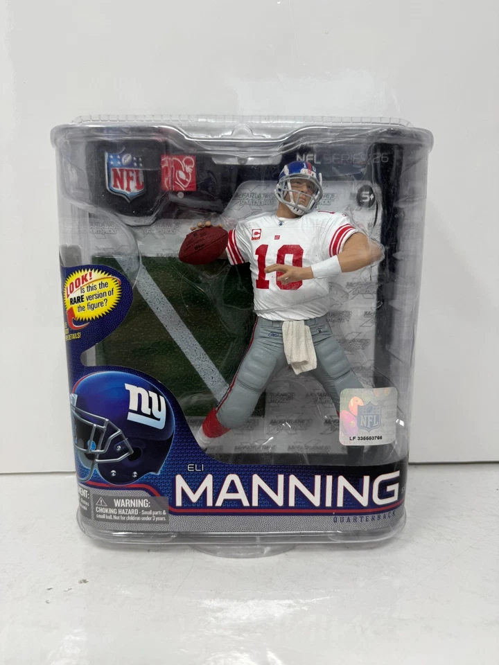 McFarlane NFL Eli Manning New York Giants Serie 26 Bronce Nivel Coleccionista Foto 2 de 4
