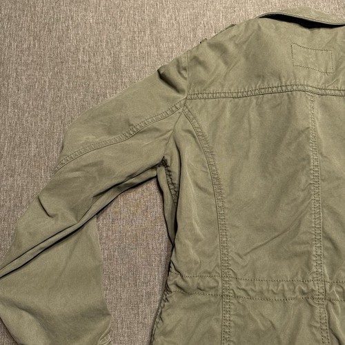 BANANA REPUBLIC Jacket Womens Size XS Army Green Field Safari Utility Cargo - Picture 9 of 14