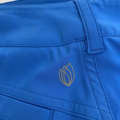 GG BLUE LUXE SPORT Womens Skort Blue Stretch Sz 6 Liner Pre Owned NO BUTTON - Picture 4 of 9