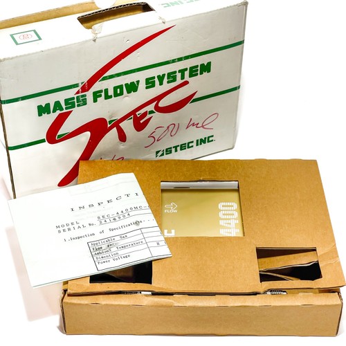 STEC SEC-4400MC-G2 Mass Flow Controller MFC 500 SCCM Ar Argon w/ Inspection cert - Picture 2 of 10