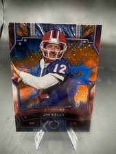 2025 Topps Resurgence Jim Kelly #9 Blue & Orange Spark  Disco Bills