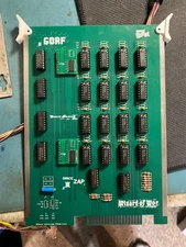 NEW Bally MIdway Astrocade Card Rack RAM Card-Gorf -Populated With 4164 RAM