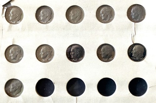 US PROOF COINS 50 DIMES DATED FROM 1968S TO 2006S (MOSTLY 1900'S) - Picture 4 of 8
