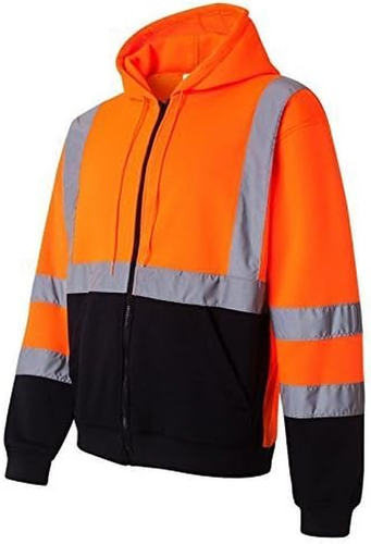 NY Hi-Vis Safety Hoodie H9011 and H9012 - Picture 7 of 8