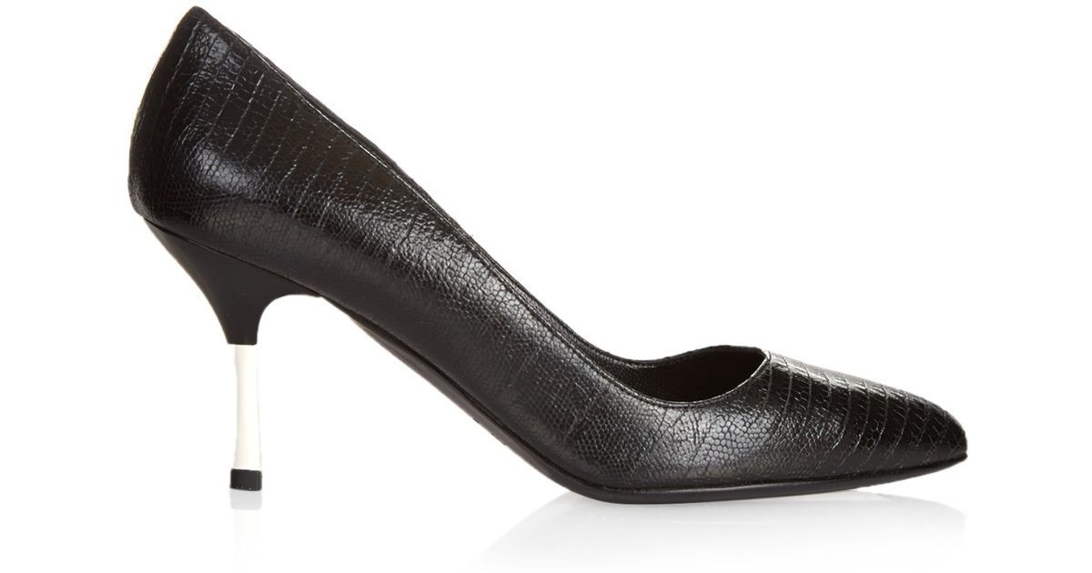 Nuevo Max Mara Maxmara Dinda Negro Cuero Repujado reptil Tacones Zapatos Talla 35 EE. UU. 5 Nuevo Max Mara Maxmara Dinda Dinda Dinda Negro Cuero Repujado reptil Tacones Zapatos Talla 35 EE. UU. 5 ventas en linea