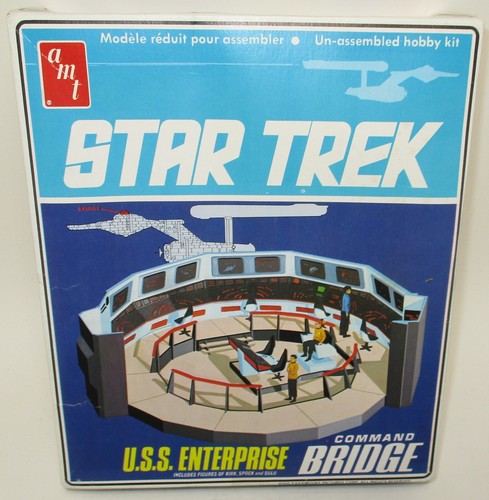 1975 Star Trek U.S.S. Enterprise COMMAND BRIDGE Model Kit S950 *New, Box Damage* - Picture 1 of 8