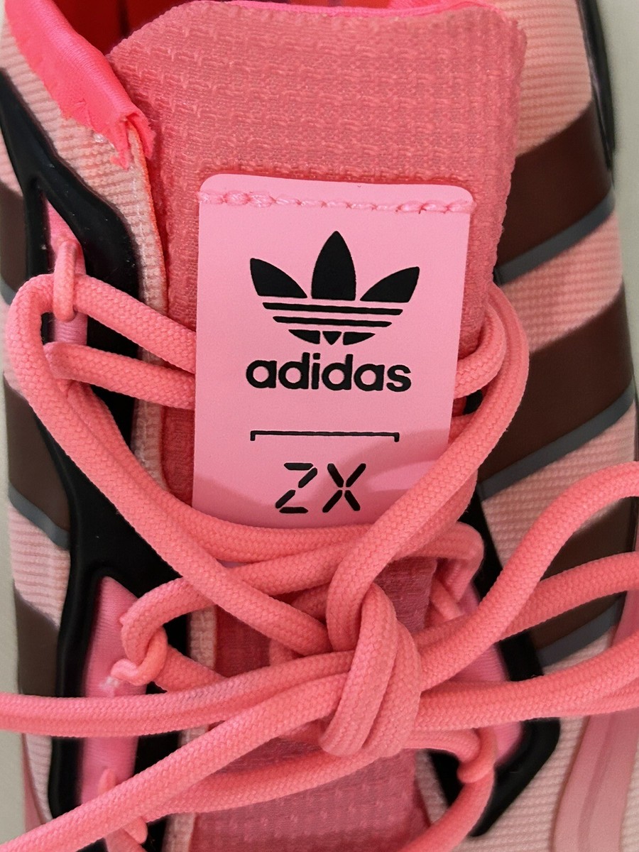 【ホクト】 WMNS) adidas ZX 2K Boost 'Wordmark Heel Stripe - Semi Solar