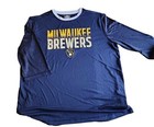 Milwaukee Brewers Blue MLB Shirts