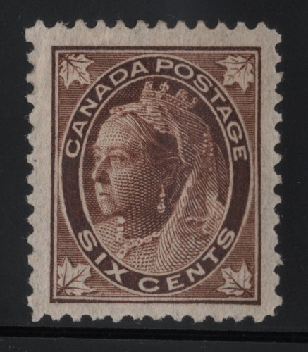 #71 Leaf 6c Canada mint well centered cv $200