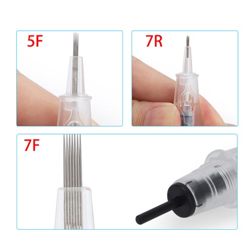 Tattoo Nadeln Patronen Klingen Spitzen 10 mm Schraube für charmantes Permanent Make-up - Bild 5 von 19