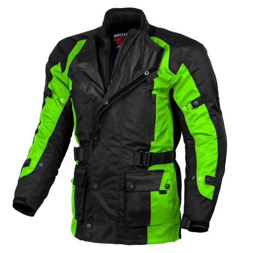 Australian Bikers Gear Motorcycle Cordura Waterproof CE Armoured Textile Jacket - Picture 18 of 31