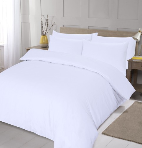 Juego de ropa de cama funda nórdica y funda de almohada estampada en bloques de colores teñidos lisos - Imagen 9 de 17
