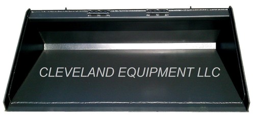 NEW 78" LONG BOTTOM BUCKET Skid Steer Track Loader Attachment Bobcat John Deere - Picture 2 of 11
