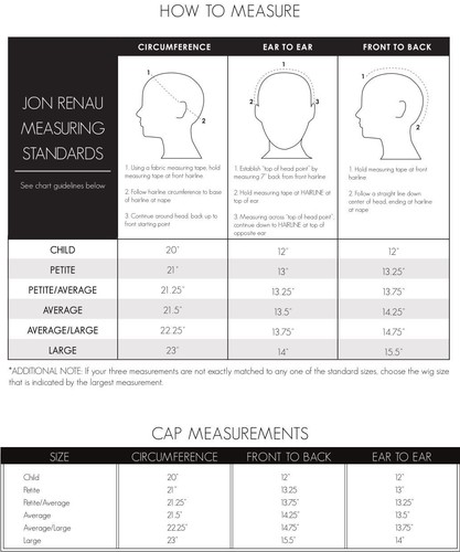 ZARA PETITE Wig by JON RENAU, Petite Cap Size ANY COLOR Mono Top +Lace Front NEW - Picture 11 of 46