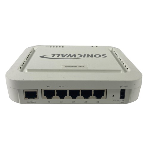 Sonicwall TZ 200 Firewall VPN Security Appliance Router APL22-06F w/Adapter - Picture 6 of 7