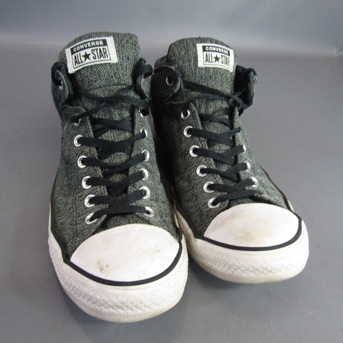Converse All Star High Street Hi-Top Sneaker Freizeitschuhe Mode Herren 12 grau - Bild 2 von 12
