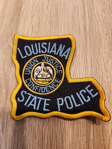 Louisiana State Police  collectors full size  patch New and Full Size