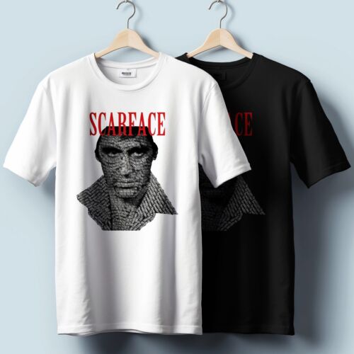 Scarface Tony Montana T-Shirt - Tony Inspired Typographic Graphic | Unisex - Bild 4 von 4