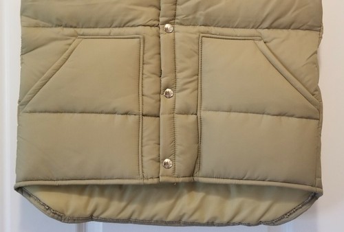 Vintage Tyson Foods Braun Mitarbeiter Jacke Mantel Retro RAR Größe S - Bild 4 von 6