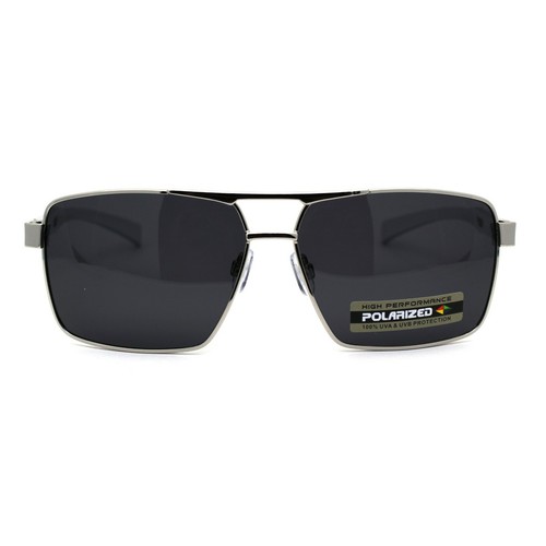 Gafas de sol Xloop con lentes polarizadas rectangulares para pilotos deportivos - Imagen 11 de 17