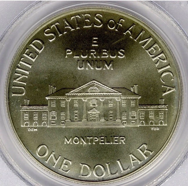 1993 D JAMES MADISON Silver Dollar $1 MS70 PCGS💥FLAWLESS QUALITY💥 - Image 4 of 4