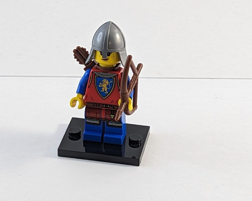 LEGO Castillo Caballeros León Minifigura Mujer Arquero con Pecas 10305 cas564 ¡NUEVO!!