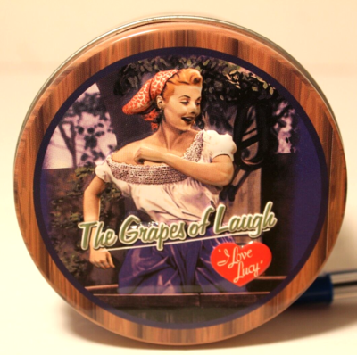 I Love Lucy Vintage Watch In A Tin Grapes Of Laugh New Battery Avon Watch I Love Lucy “The Grapes of Laugh” Watch In Tin 2008 By Avon  main image 2