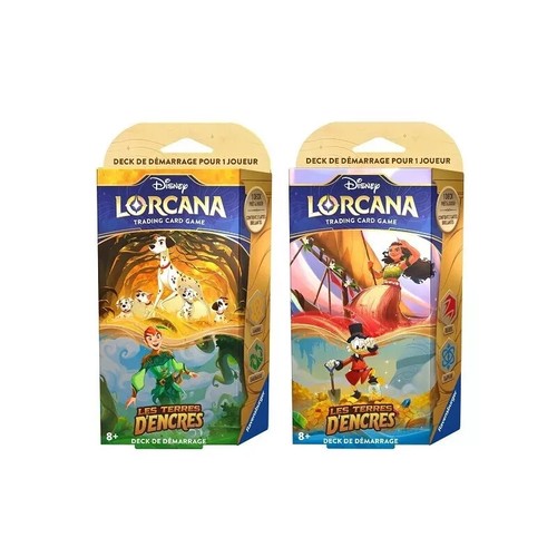 Disney Lorcana TCG-Les Terres D'encres Starter Decks Display - Chapter 3 French - Imagen 2 de 5