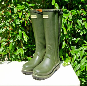 HUNTER バルモラル ハイブリッド ショート 27.5 UK9 オリーブ中古 HUNTER バルモラル ハイブリッド ショート 27.5 UK9 オリーブ
