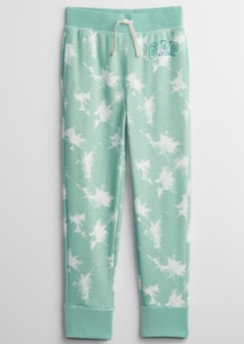Gap Kids Gap Logo Joggers Green Tie Dye Medium (8) New With Tag Free Shipping
