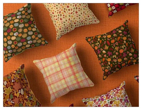 Harvest Minis Plaid 100% Cotton Fabric 5468 by the half yard - Picture 4 of 6