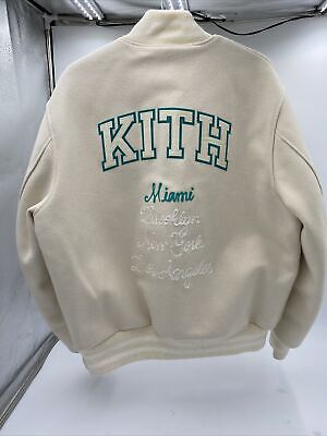 Kith x Golden Bear x Vogue Varsity Miami Jacket Size Large Kith x Golden Bear x Vogue Varsity Miami Jacket Size Large