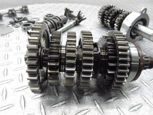 2007 06-08 Triumph Daytona 675 Transmission Gearbox Gear Shaft Fork Drum OEM - Picture 10 of 13