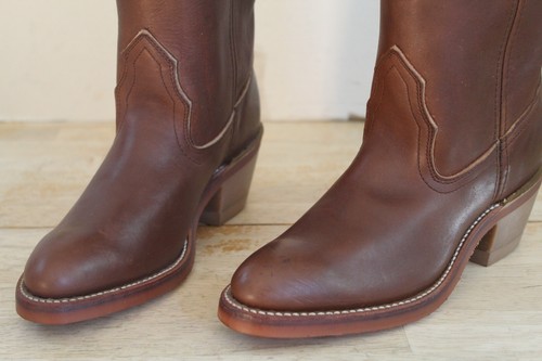 Vintage Red Wing Woman's Western Brown Boots 9755, US Size 5 M Made in USA. - Picture 9 of 12