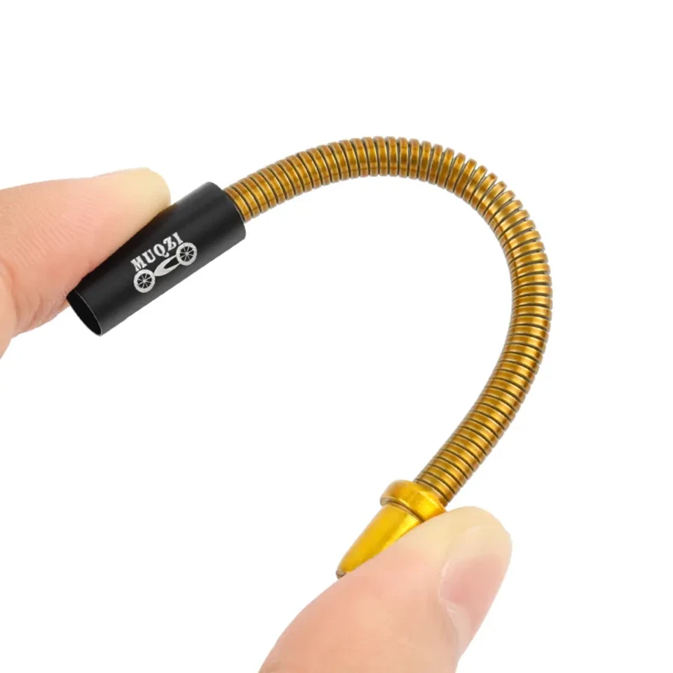 Cable de freno flexible para bicicleta V guía de fideos bicicleta tubo flexible aleación MTB plegable Foto 4 de 4