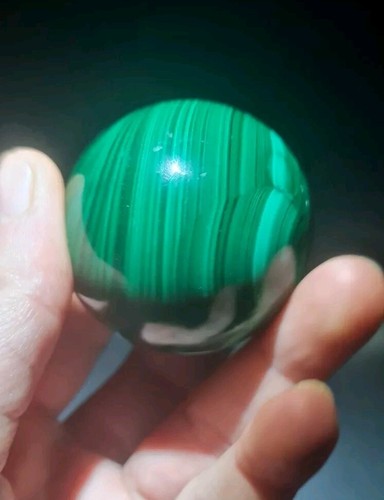 Malachite Sphere, 194g - Picture 14 of 15